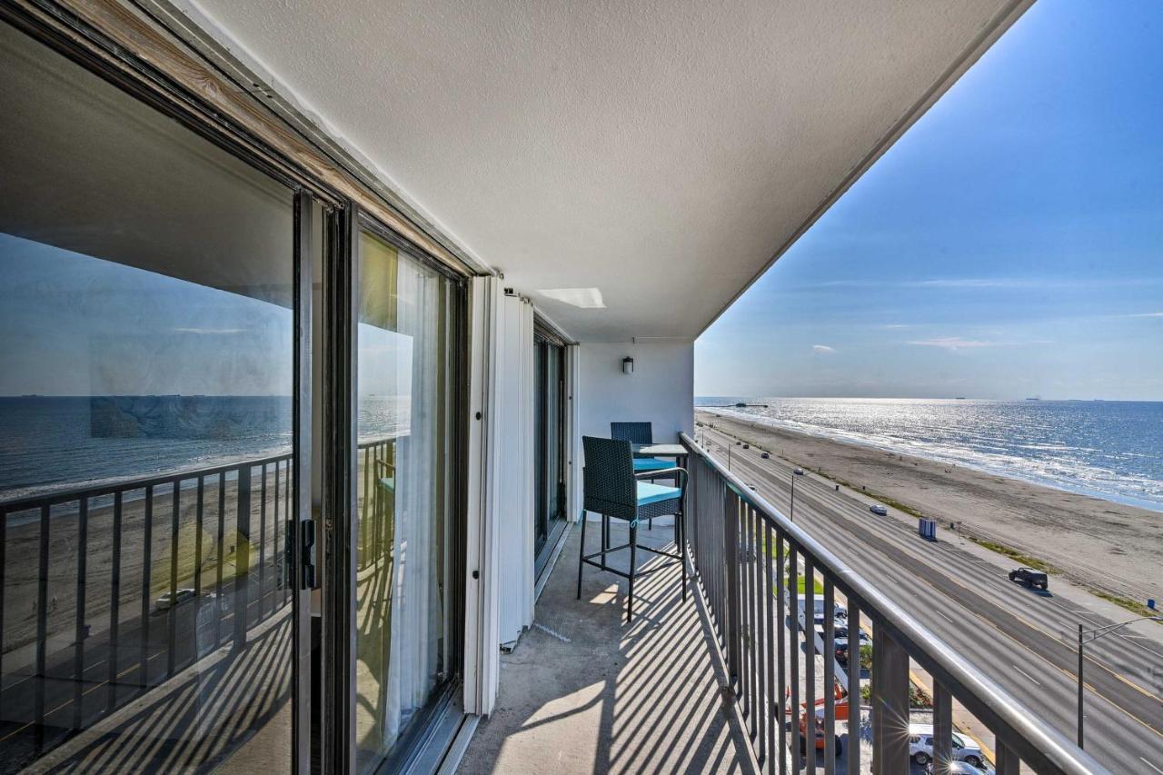 Bright Galveston Condo With Ocean View And Balcony! المظهر الخارجي الصورة